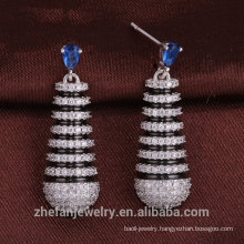 fashion jewelry stainless steel jewelry manufacturer silver earring